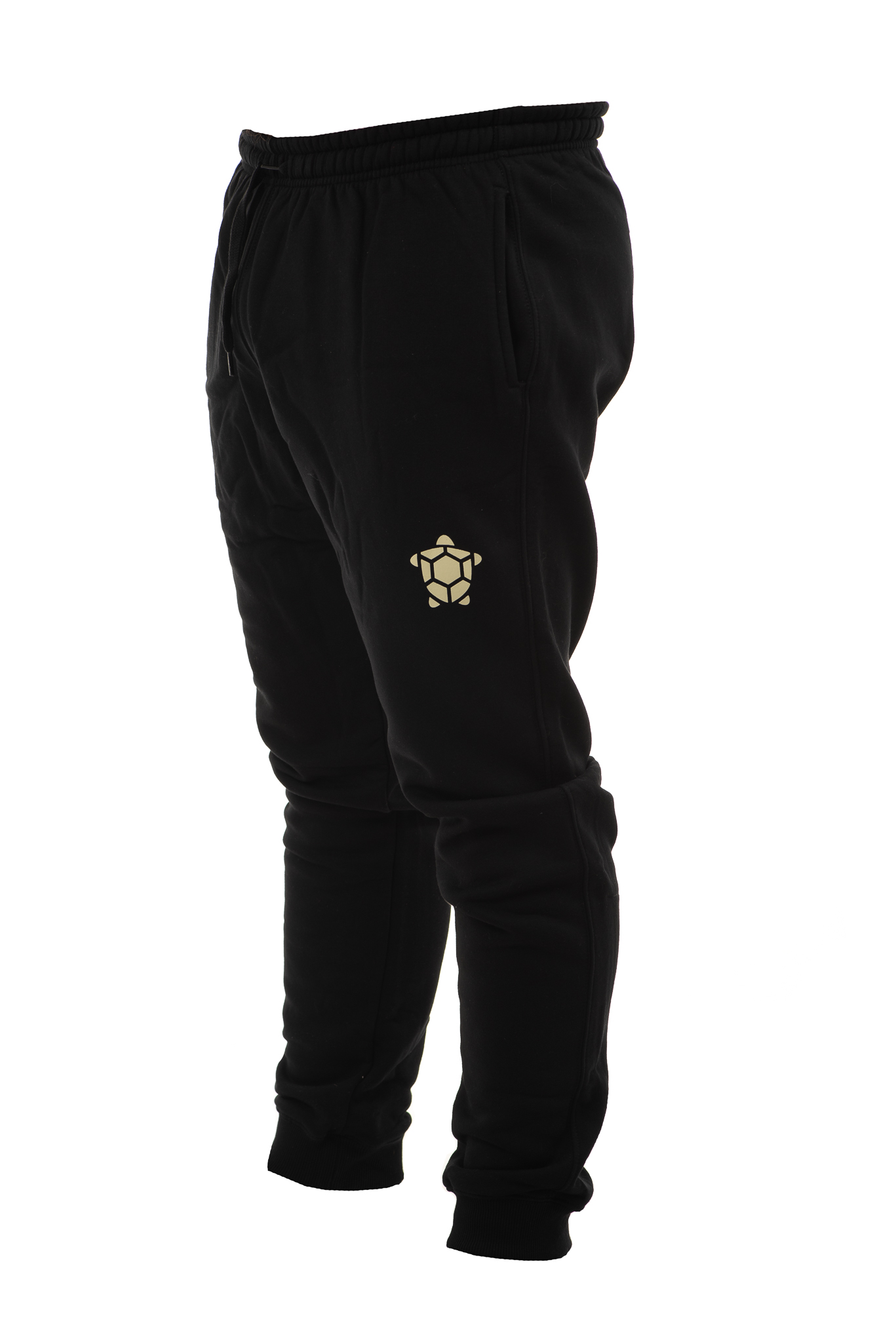 Spodnie Czarne Logo Camo - obrazek 2