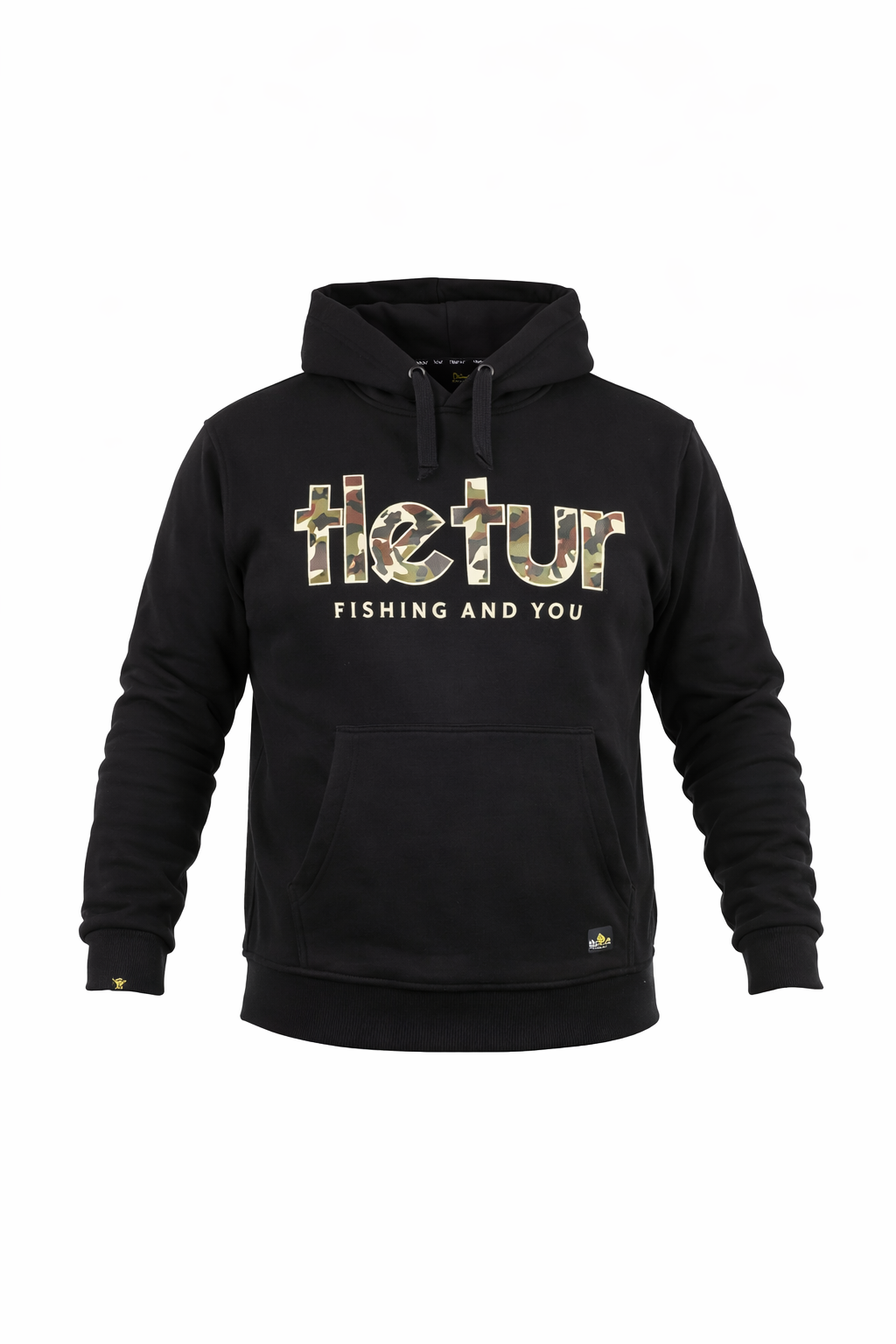 Bluza Czarna Camo Tletur