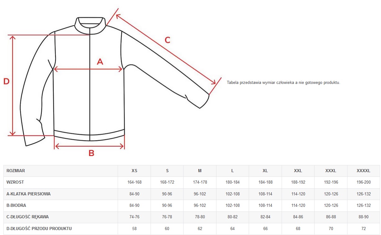 Kurtka Rozpinana Wodoodporna 20.000mm Rozpinana Tletur-Tex 350 - obrazek 3